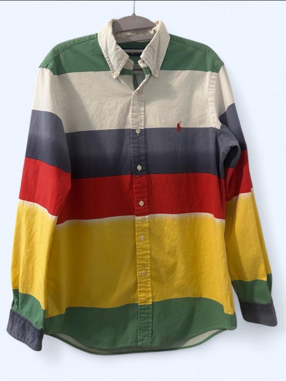 Ralph Lauren Men’s Multicolor Striped Button-Down Shirt